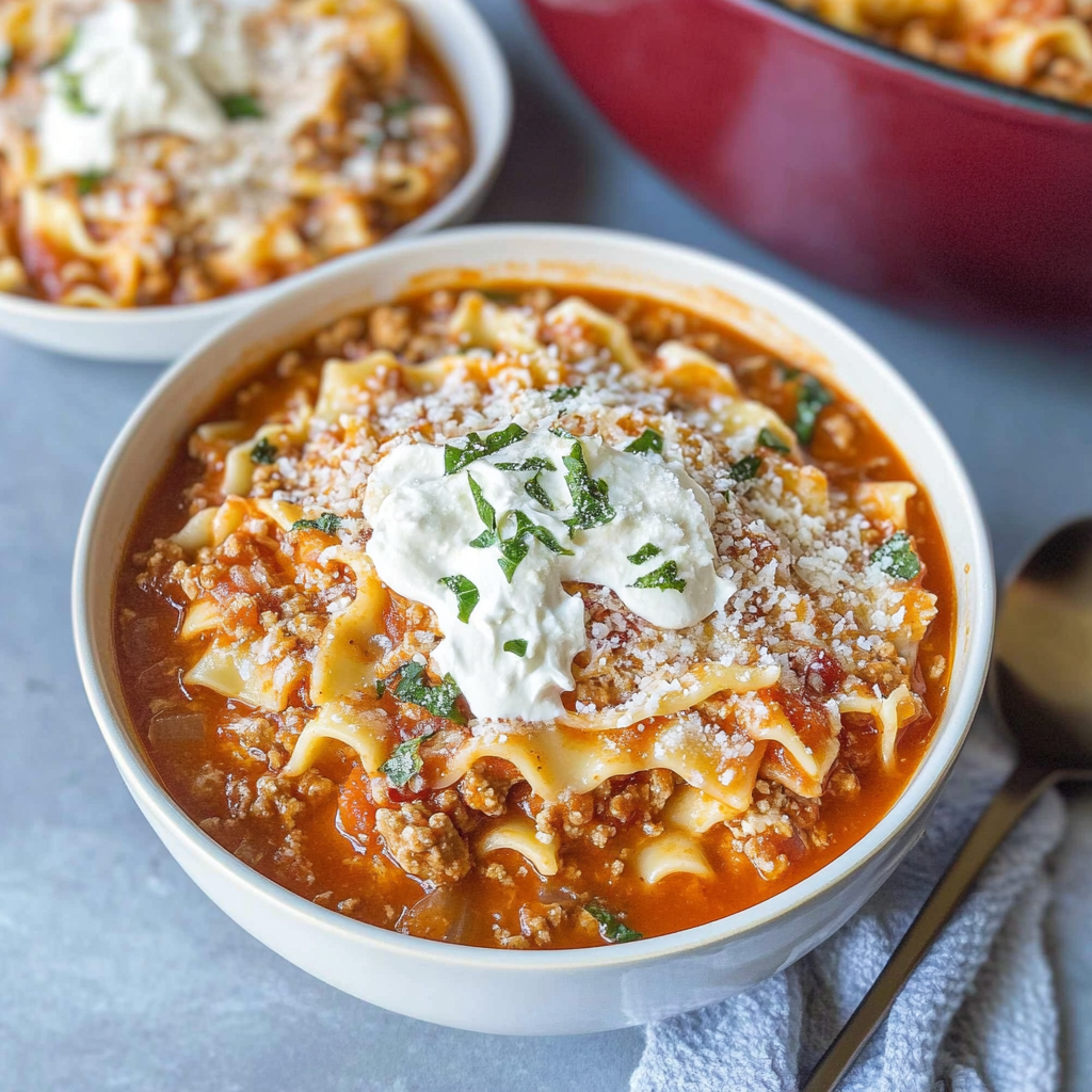 Lasagna Soup