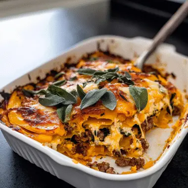No-Noodle Butternut Squash Lasagna