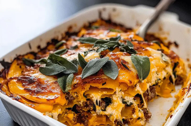 No-Noodle Butternut Squash Lasagna