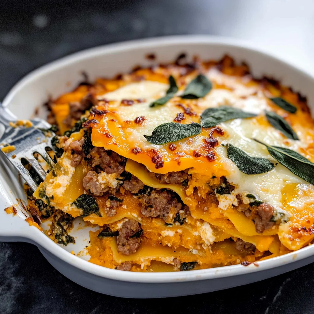 No-Noodle Butternut Squash Lasagna