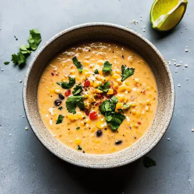 Mexican Street Corn Soup