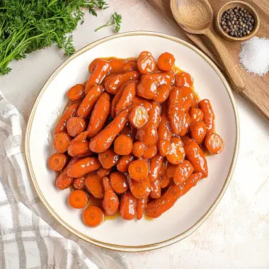 Slow Cooker Maple & Brown Sugar Carrots