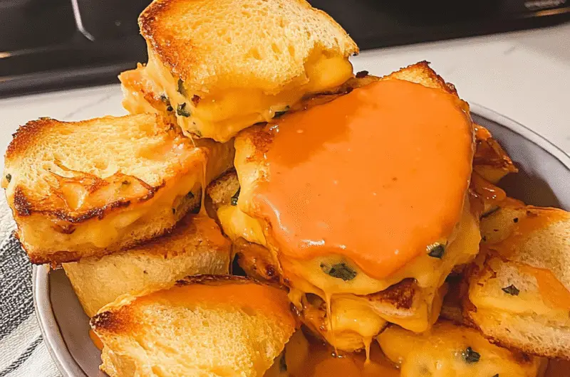 Hawaiian Roll Grilled Cheese