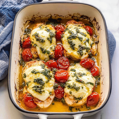 Baked Chicken Caprese