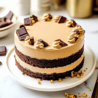Peanut Butter Chocolate Cake
