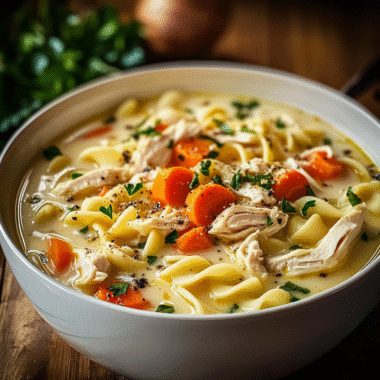 Creamy Chicken Noodle Soup