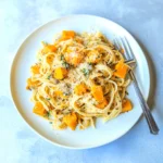 Brown Butter Butternut Squash Pasta