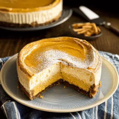 Instant Pot Pumpkin Cheesecake