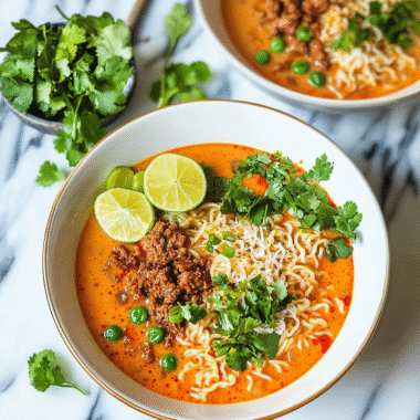 Thai Coconut Curry Ramen
