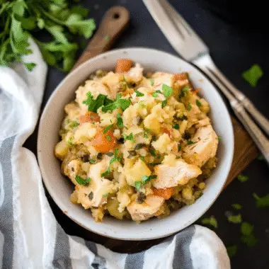 Crock Pot Chicken and Stuffing