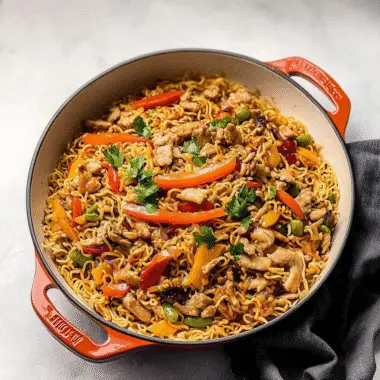 Chicken Ramen Stir Fry