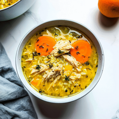 Instant Pot Chicken and Rice Soup