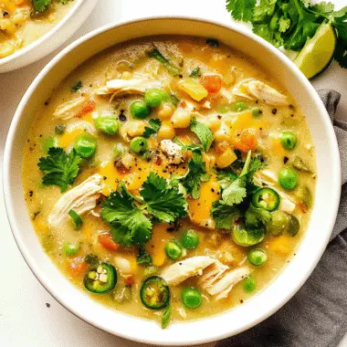 Easy White Chicken Chili