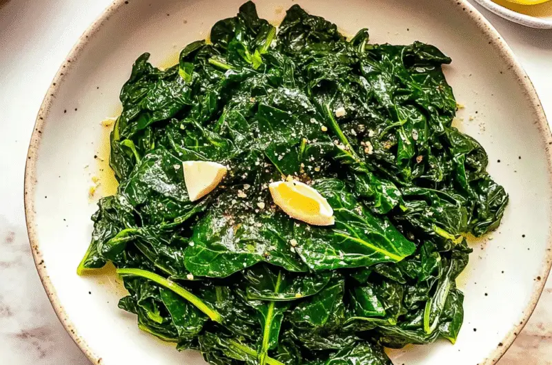 Sautéed Spinach