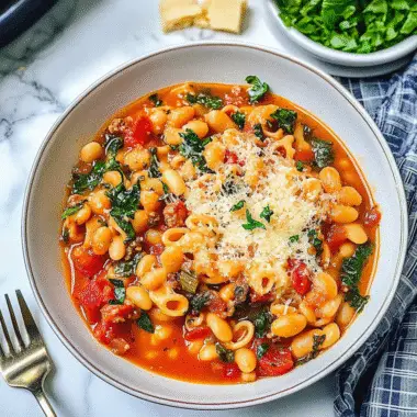 Instant Pot Pasta e Fagioli