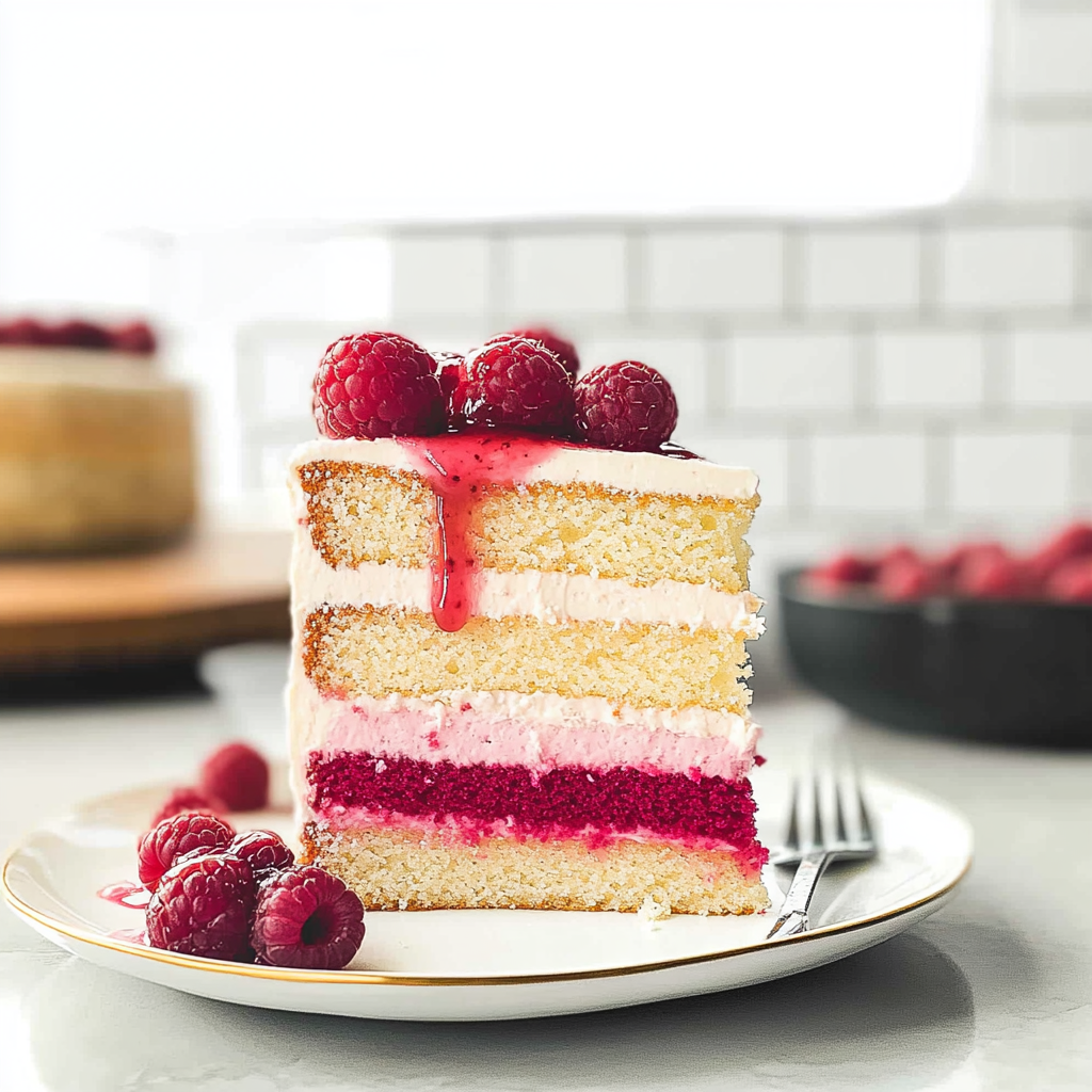 Raspberry Layer Cake