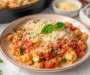 Chicken Parmesan Zucchini Skillet