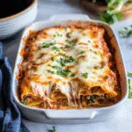 Chicken Spinach Lasagna Roll Ups