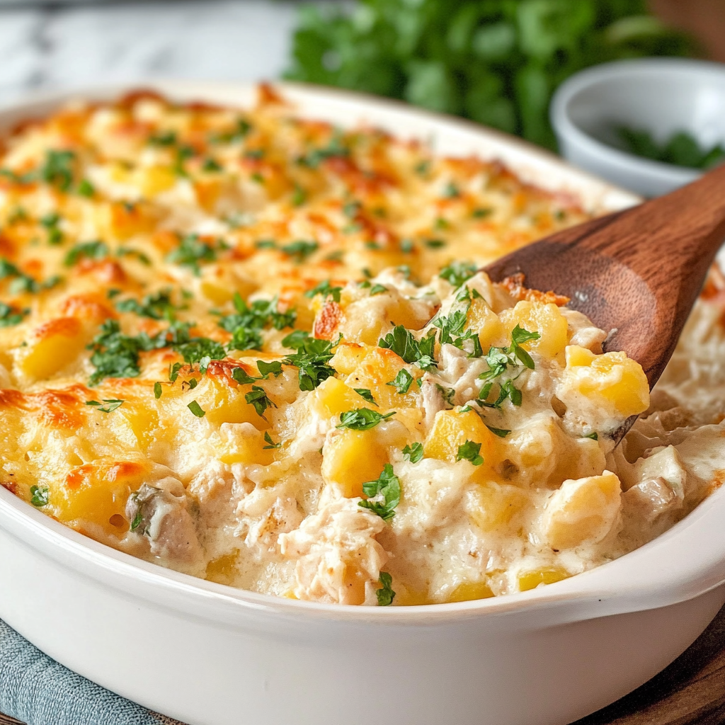 Chicken and Potato Casserole