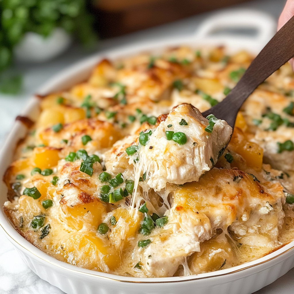 Chicken and Potato Casserole