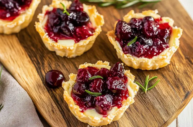 Cranberry Brie Bites
