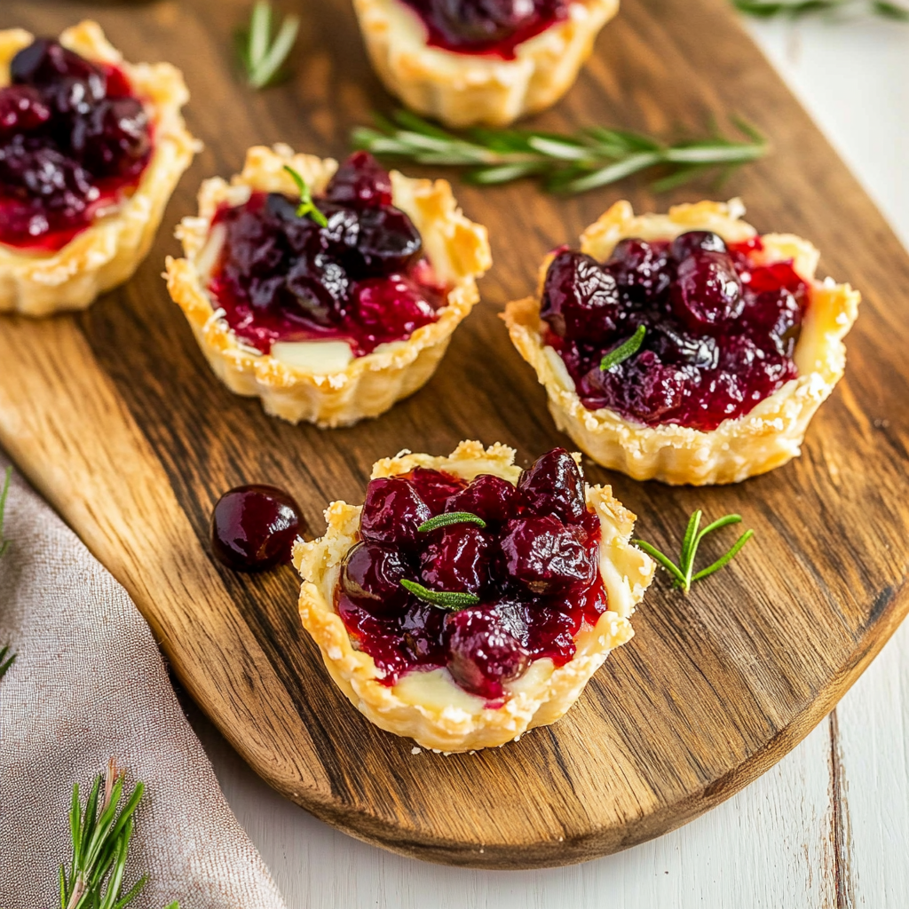 Cranberry Brie Bites