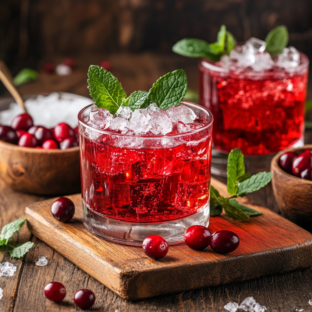 Cranberry Jello Shots ingredients
