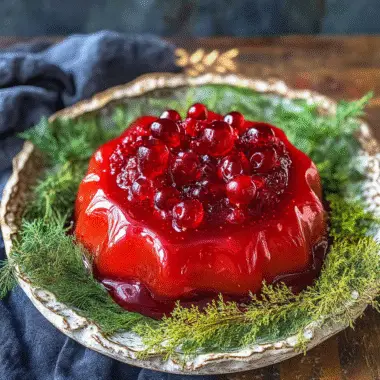 Cranberry Orange Jello Salad