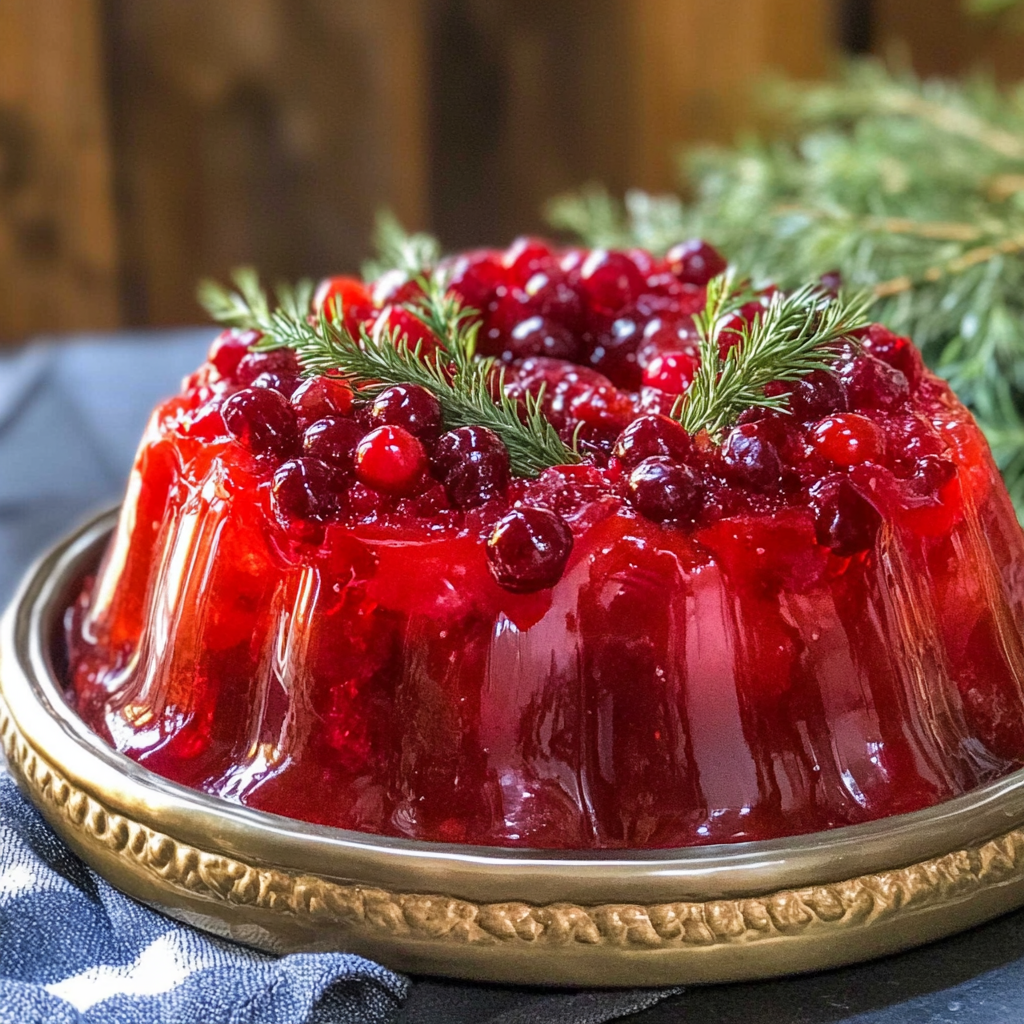 Cranberry Orange Jello Salad