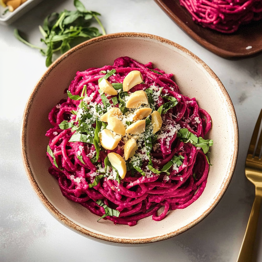 Creamy Beet Pasta Sauce