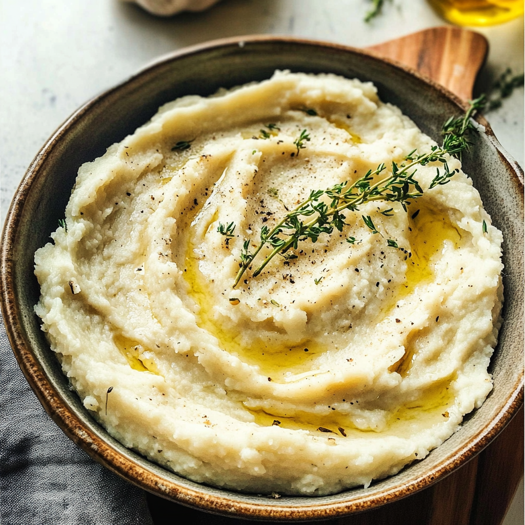 Creamy Garlic Mashed Potatoes