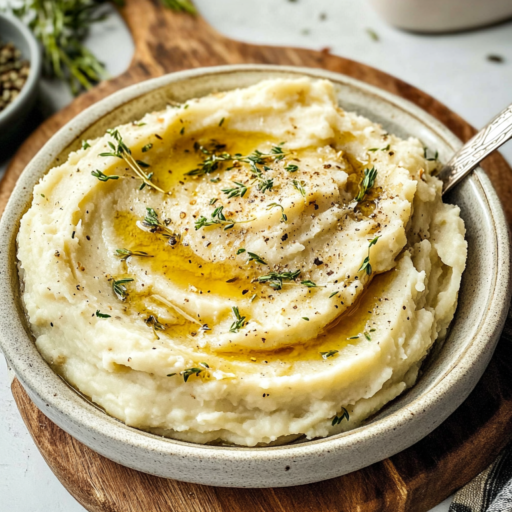 Creamy Garlic Mashed Potatoes