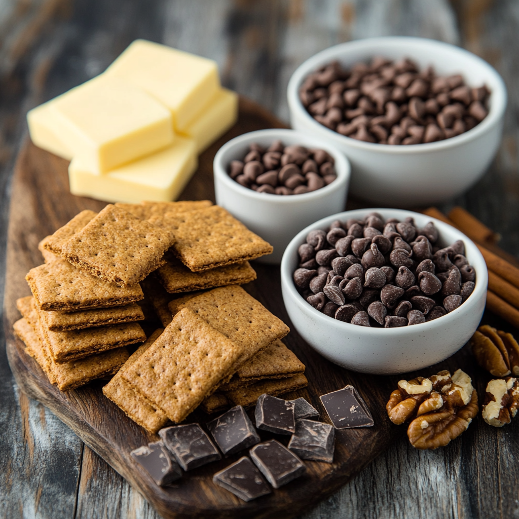 Graham Cracker Pralines ingredients