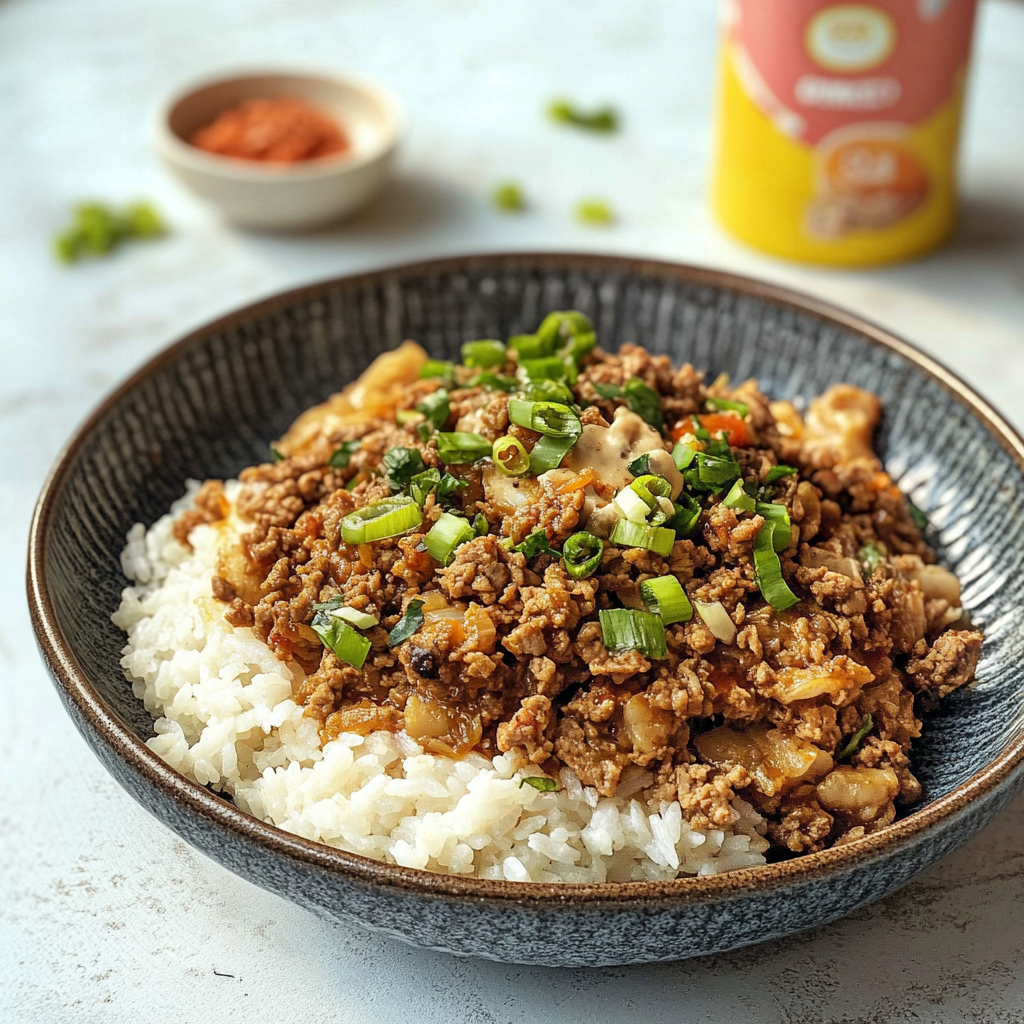 Ground Turkey and Rice One Pan Skillet