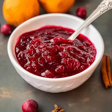 Homemade Cranberry Sauce