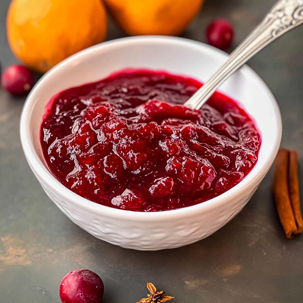 Homemade Cranberry Sauce