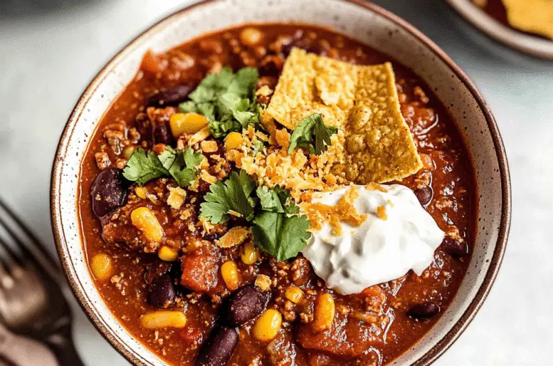 Gluten Free Beef Chili