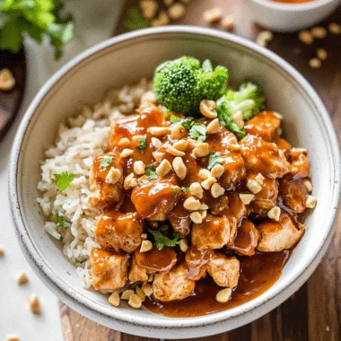 Peanut Butter Chicken