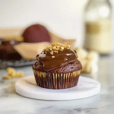 Small Batch Bourbon Chocolate Cupcakes