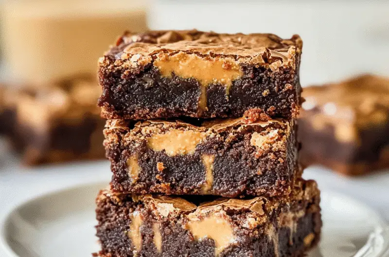 Peanut Butter Brownies