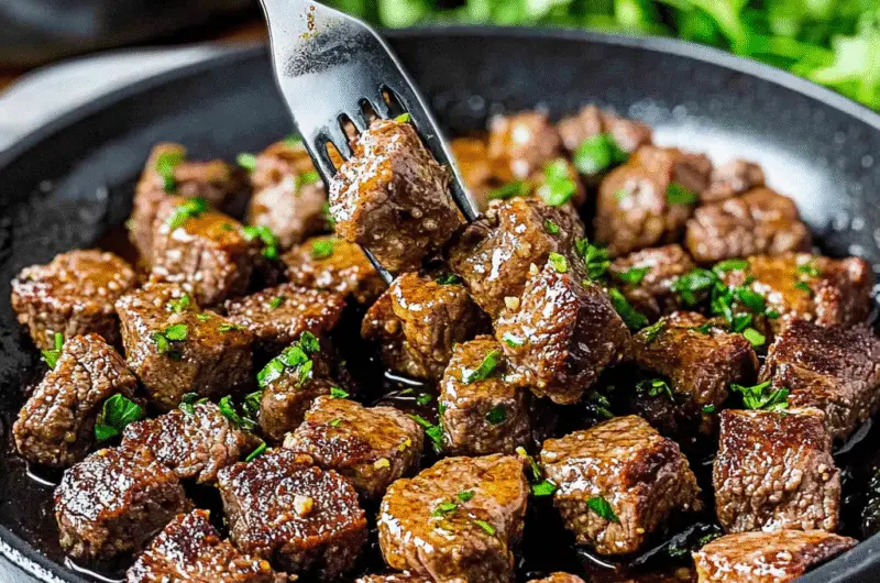 Garlic Butter Steak Bites