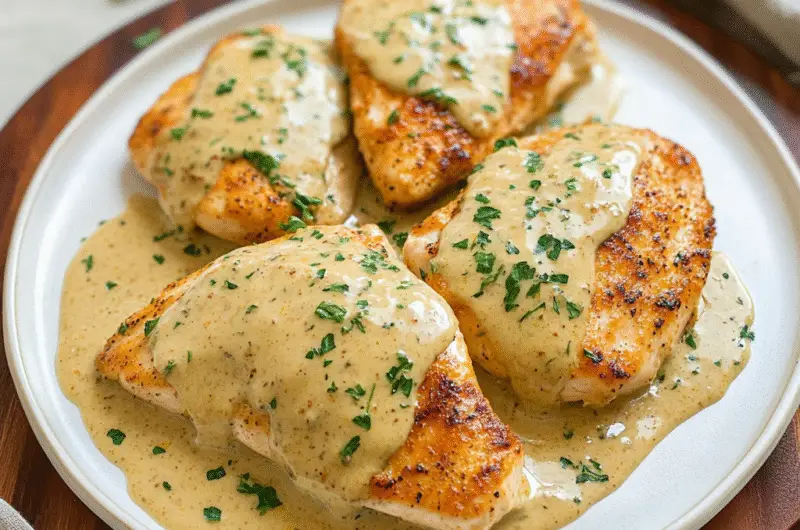 Creamy Dijon Mustard Chicken