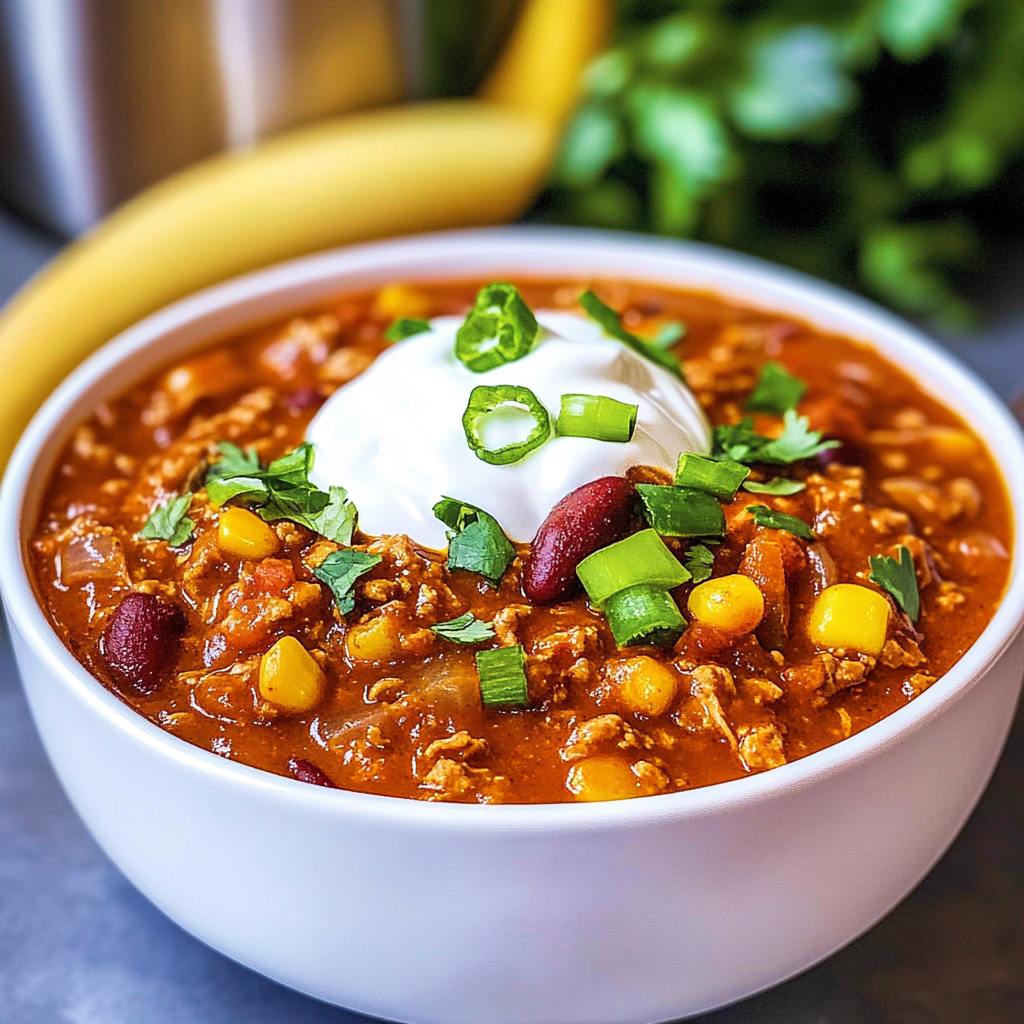 Leftover Turkey Chili