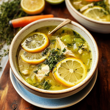 Lemon Chicken Soup