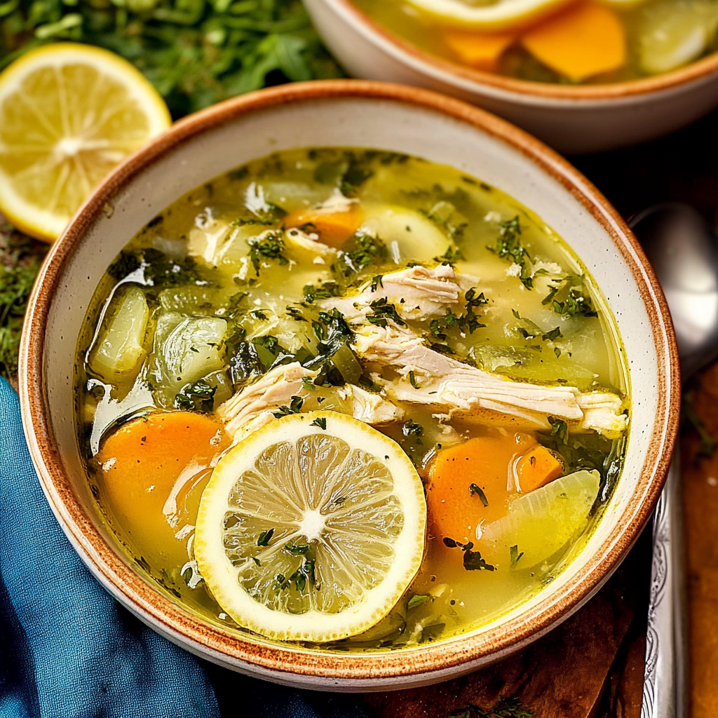 Lemon Chicken Soup