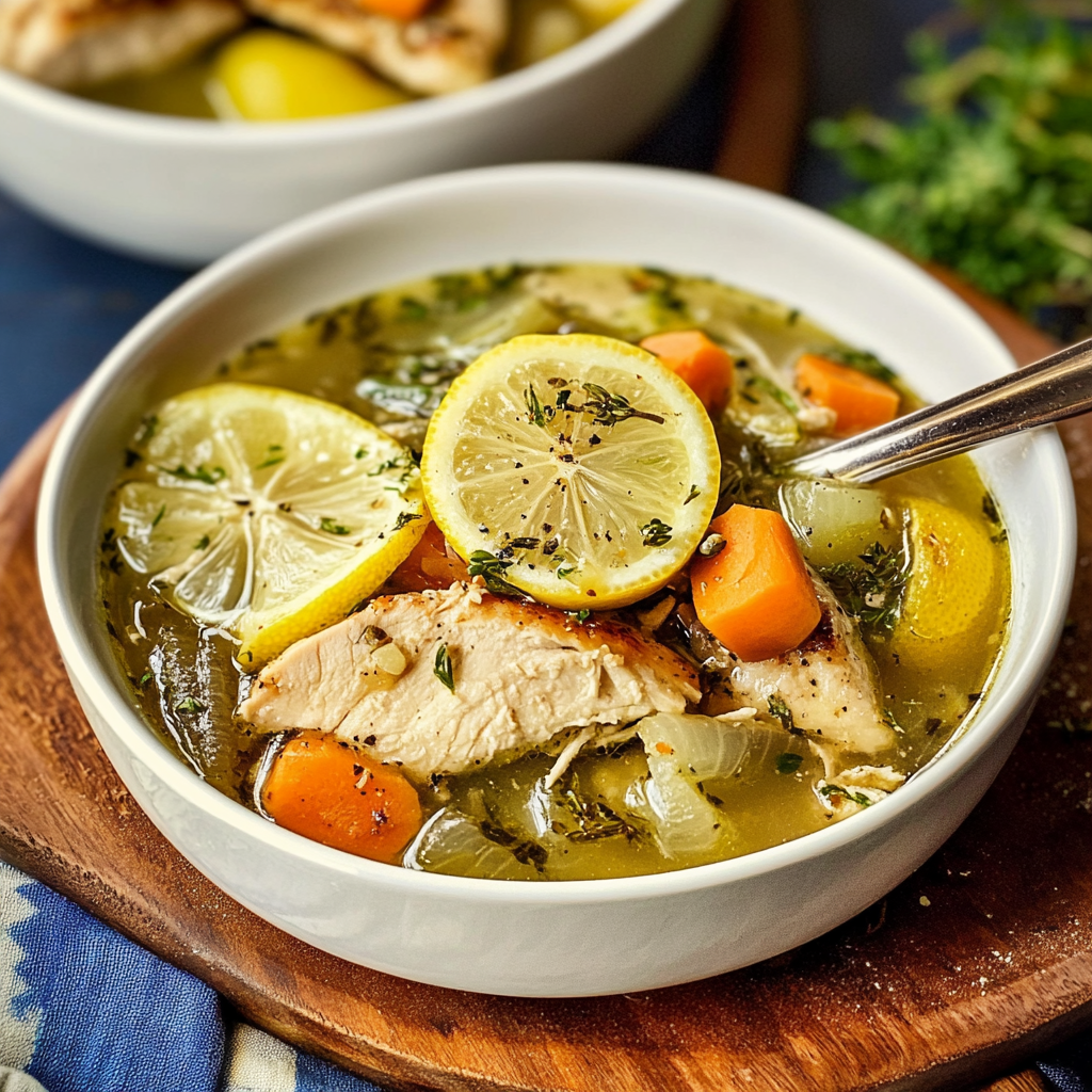 Lemon Chicken Soup