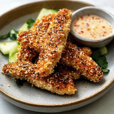 Panko Sesame Chicken Tenders
