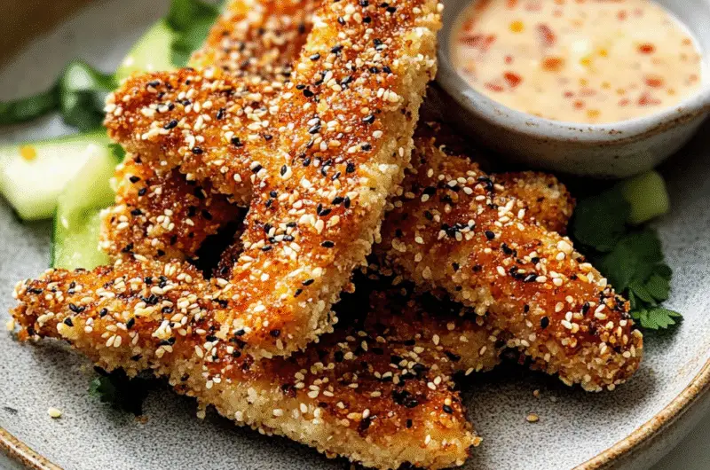Panko Sesame Chicken Tenders