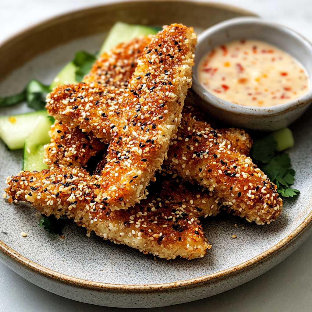 Panko Sesame Chicken Tenders