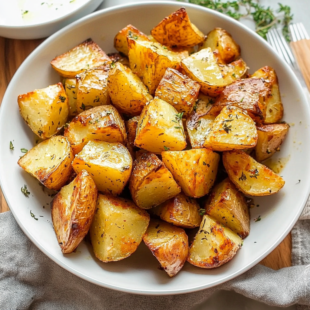 Perfectly Roasted Yukon Gold Potatoes